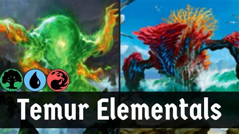 Best Tribe In Magic Temur Elemental Risen Reef Omnath Elemental