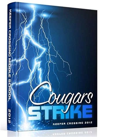 via The Cover Artist -- Keefer Crossing Middle School, "Cougars Strike ...