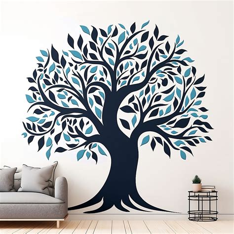 Tree Of Life Wall Decal Nursery Wall Art Removable Vinyl Etsy