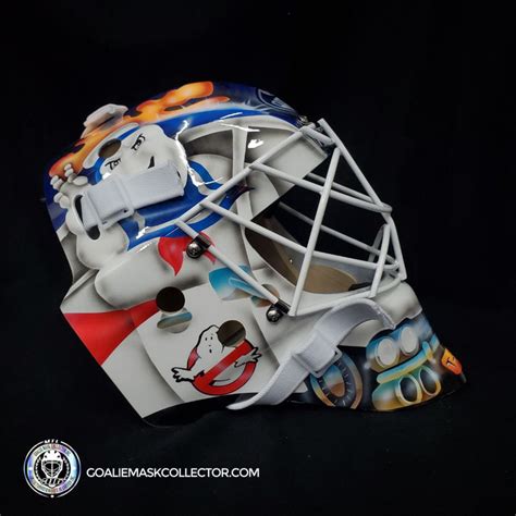 Cam Talbot Goalie Mask Unsigned Edmonton Ghostbusters V2 – Goalie Mask Collector