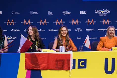 Eurowizja Zaskakuj Ce S Owa Blanki Na Konferencji Prasowej