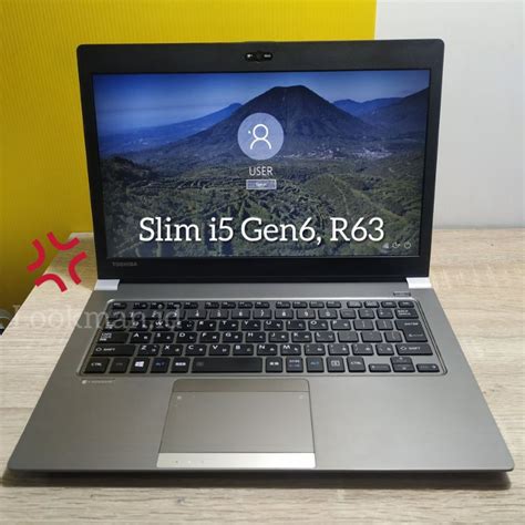 Jual Laptop I5 Gen6 Ssd Toshiba R63 Slim Shopee Indonesia