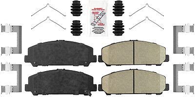 Disc Brake Pad Set AmeriPlatinum Ceramic With Hardware AMERIBRAKES