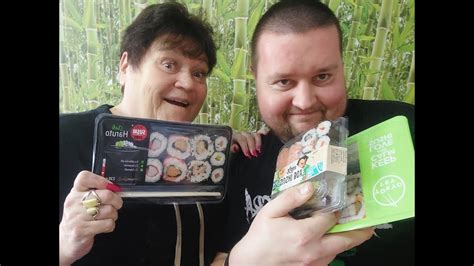 Sushi Testowanie Produkt W Przez Rodzin Januszy Youtube