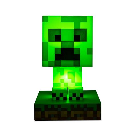 Minecraft Creeper Icons D Tischlampe Elbenwald