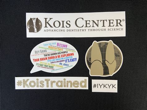 Kois Stickers - Kois Center