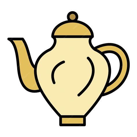 Premium Vector Teapot Vector Illustration Style