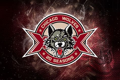 Chicago Wolves Unveil 20th Season Logo Chicago Wolves