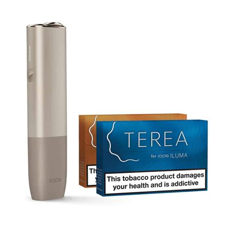 Iqos Iluma One Pebble Beige And Terea Sticks Heat Not Burn