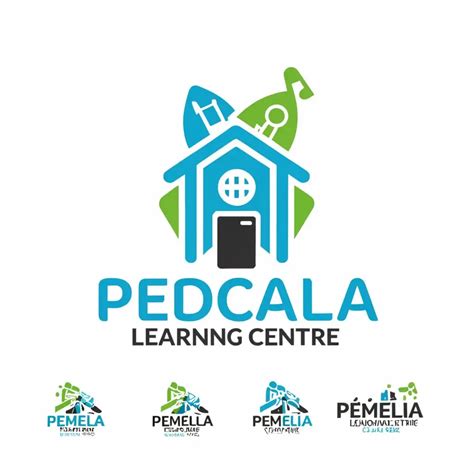 Logo Design For Pemela Learning Centre Empowering Education With School