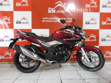 Yamaha Fazer Ys 250 Vermelha 2016 KM Motos Sua Loja De Motos Seminovas