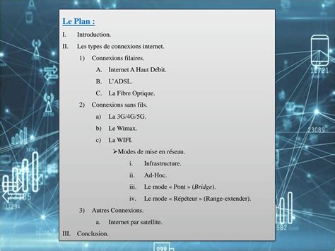 SOLUTION Expos Sur Les Diff Rentes Types De Connexions Internet