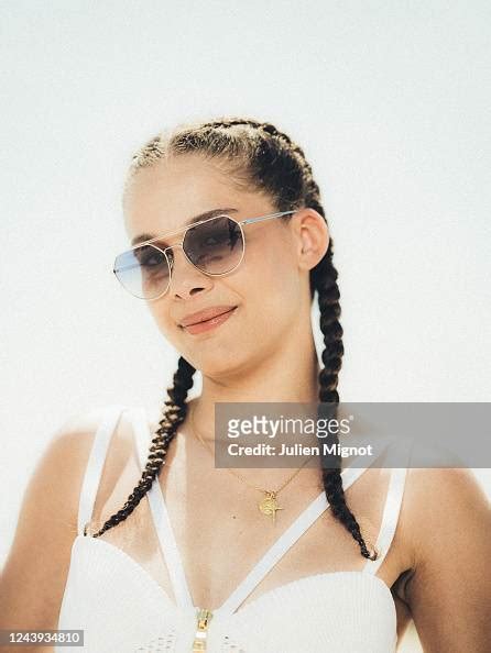 Actress Julie Ledru Poses For A Portrait Poses For A Portrait On The