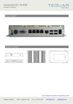 Fanless Box Pc Tb Teguar Computers Pdf Catalogs Technical