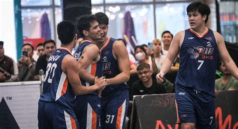 Meralco Bolts Beat TNT Triple Giga To Win PBA 3x3 Leg Title