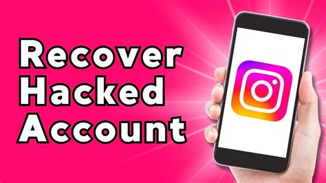 How To Recover Hacked Instagram Account Youtube