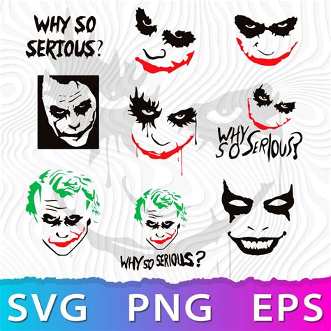 Joker Face Paint, Joker Logo, Tango Art, Joker Smile, Raster Graphics ...