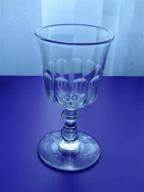 Ancien Verre A Vin Table Cristal De Baccarat Saint Louis Mod Le Tulipe