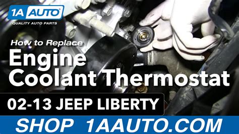 How To Replace Thermostat Housing 2002 13 Jeep Liberty 1a Auto