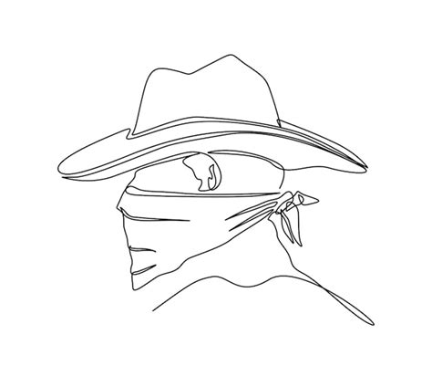 Premium Vector A Drawing Of A Man Wearing A Hat And A Hat That Says No