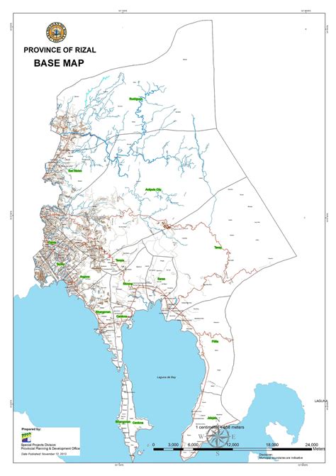 Map Of Rizal Province