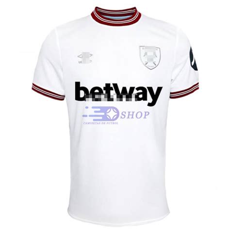 Camiseta West Ham United 2023 2024 Segunda Equipación