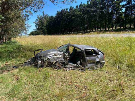 Una mujer resultó herida tras protagonizar un accidente en la Ruta 226