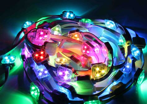 25mm Miracle Bean Brand RGB LED Pixel Full Color DC12V 0 75W XH6897 IC