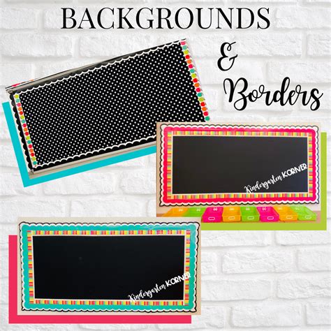 Black White Stylish Brights Classroom Theme Artofit