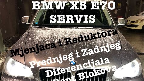 Bmw X5 E70 N57 30d 2011god Servis Mjenjaca Reduktora Diferencijala I