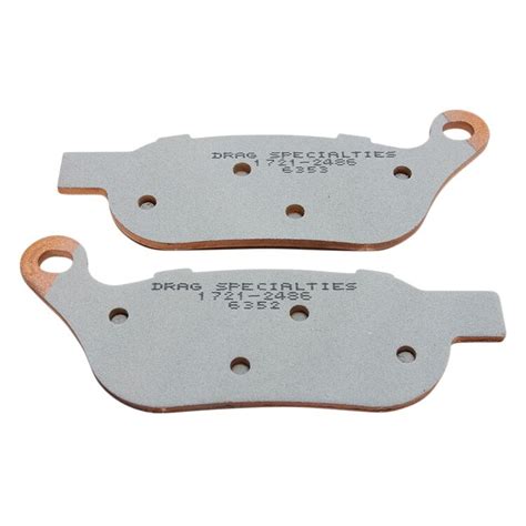 Drag Specialties Premium Sintered Metal Brake Pads For Harley Softail