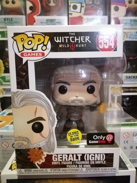 Geralt IGNI Gamestop Exclusive The Witcher 3 Wild Hunt Funko Pop