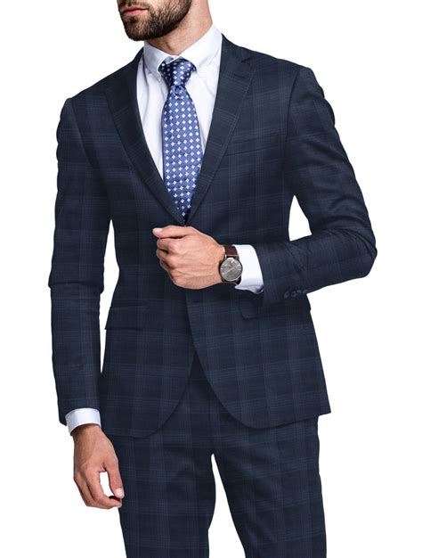 Raymond Men S Wool Super S Checks Unstitched Suiting Fabric