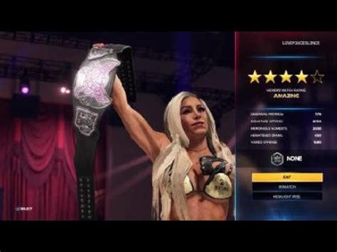 WWE 2K23 Nikki Bella Vs Charlotte Flair 2 WWE Divas Championship