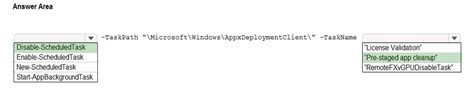 HOTSPOT You Have An Azure Virtual Machine Named VM1 That Runs Windows