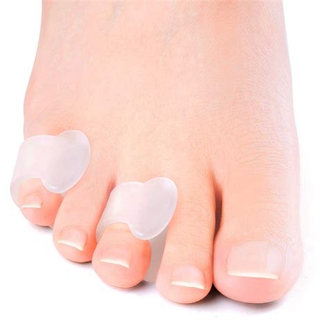 Welnove Zehentrenner Gel Zehenspreizer Kleine Bunion Korrektur Zur