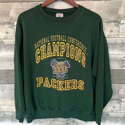 Vintage VINTAGE 1997 SUPER BOWL CHAMPIONS GREEN BAY PACKERS GRAPHIC ...