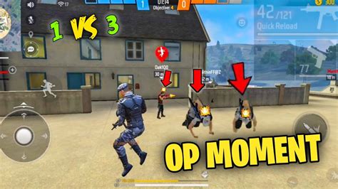 Clash Squad Ranked 1 Vs 3 Op Moment Cs Ranked Garena Free Fire Ff Area Yt Youtube