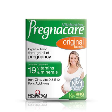 Vitabiotics Pregnacare During Pregnancy 30 Tablets Wonderfulmom Lk