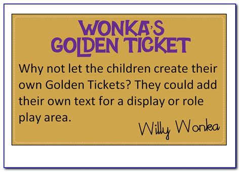 Free Wonka Golden Ticket Template Prosecution2012