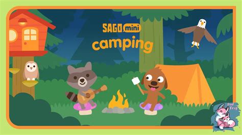 Sago Mini World Gamplay Camping Youtube