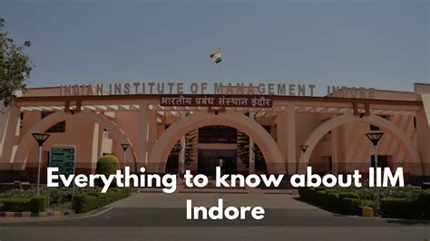 Everything To Know About Iim Indore Tathagat