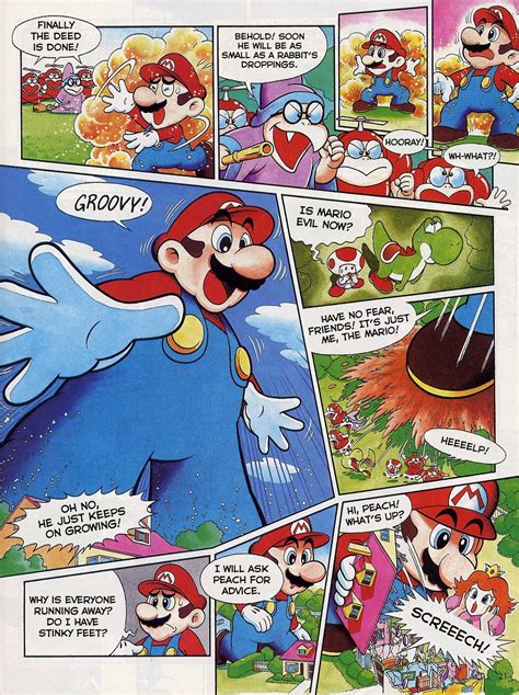 Supper Mario Broth The German Club Nintendo Comic Mario In