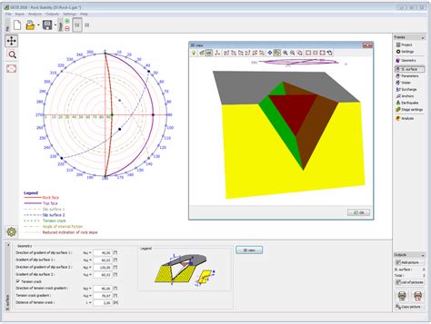 Geo Rock Stability Geotechnical Design Software Slope Stability