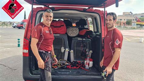 Los bomberos del consorcio de Alicante también se vuelcan con la