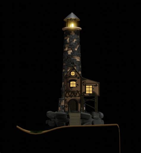 3D lighthouse - TurboSquid 1604302