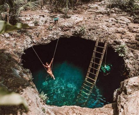 Tulum cenote » Voyage - Carte - Plan