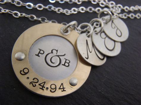 Personalized Mothers Day From Husband Initial T For Wife Etsy