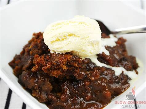 Slow Cooker Sticky Date Pudding - Slow Cooking Perfected