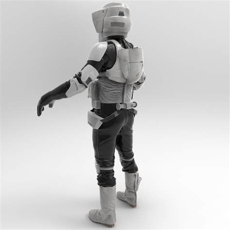 Imperial Scout Trooper Wearable Armor For Eva Foam Etsy